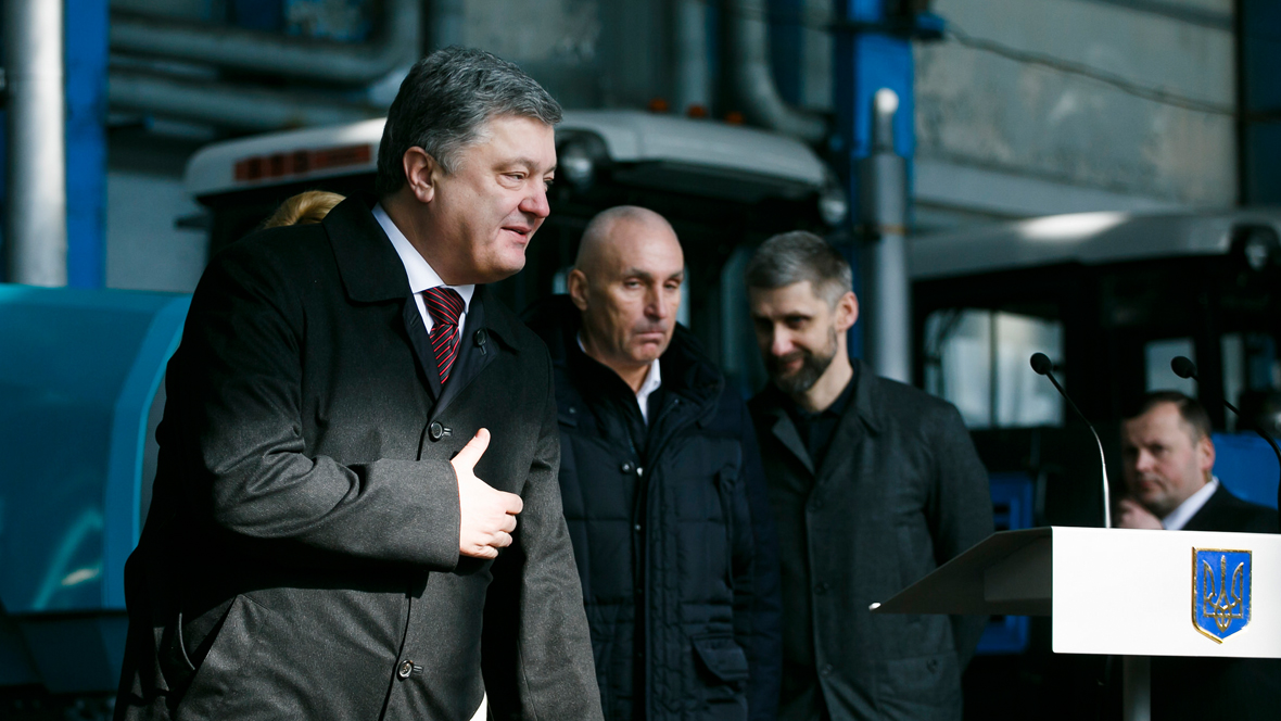 президент Украины Петр Порошенко во время выступления в Харькове Poroshenko.jpg
