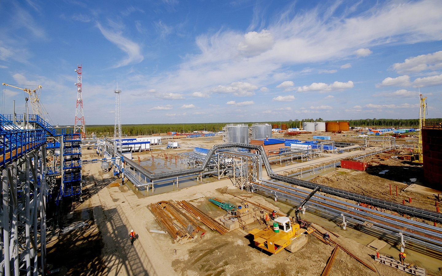 Тюменская область.Усть-Тегусское нефтяное месторождение