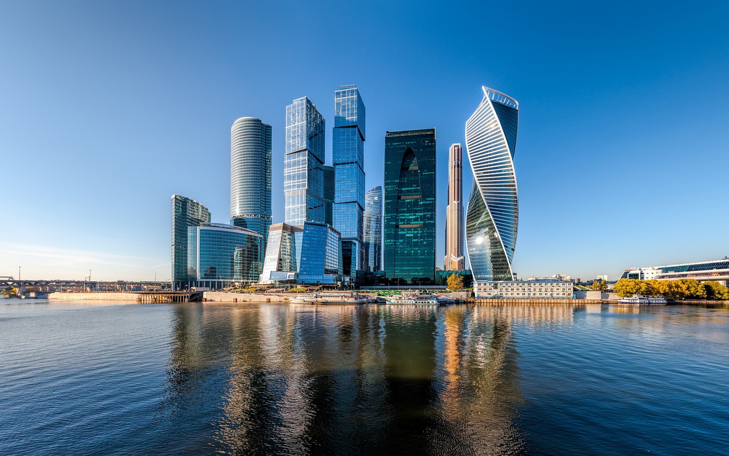 Москва-Сити. Небоскребы