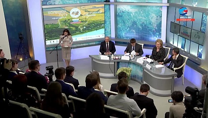 Встреча с участниками и организаторами XVII Всероссийского конкурса «Моя страна – моя Россия». Запись трансляции 2 декабря 2019 года