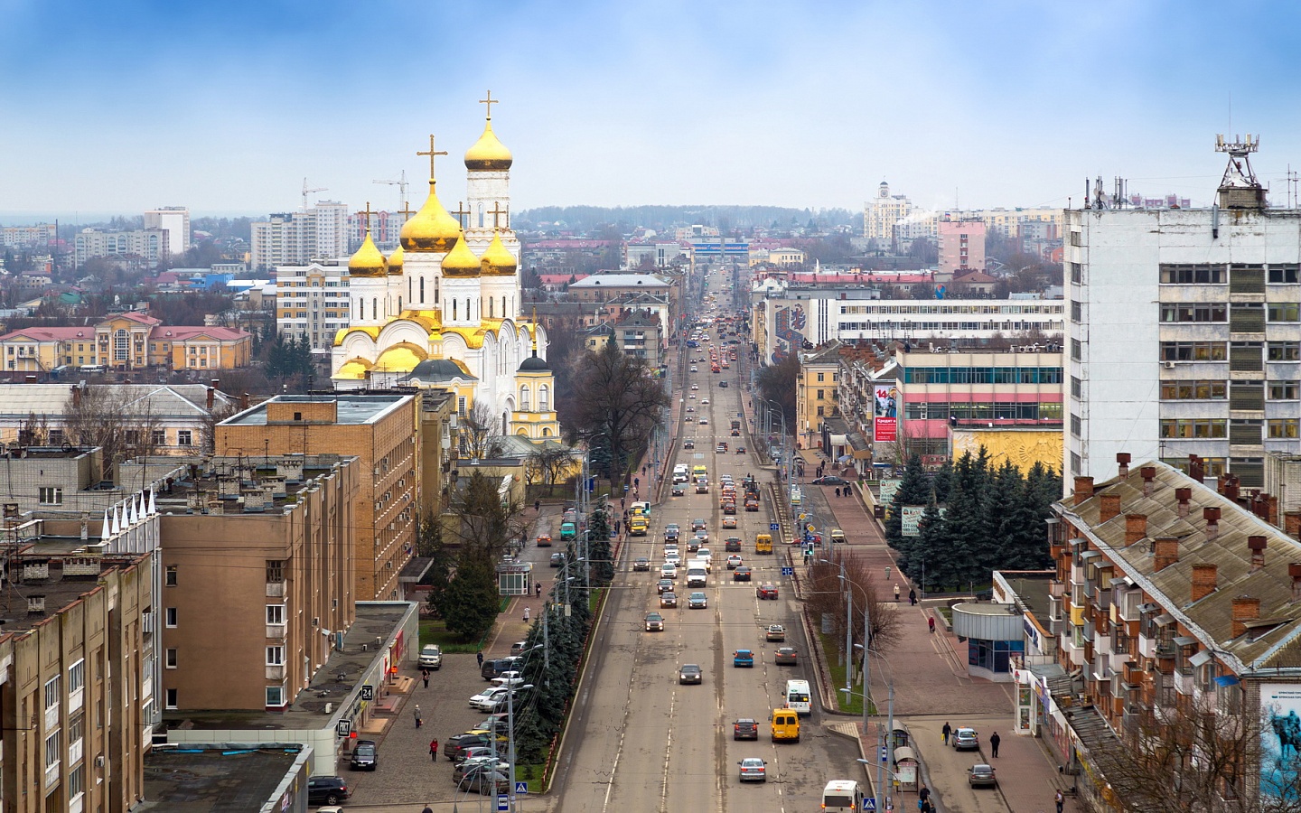 Брянск. Вид на проспект Ленина