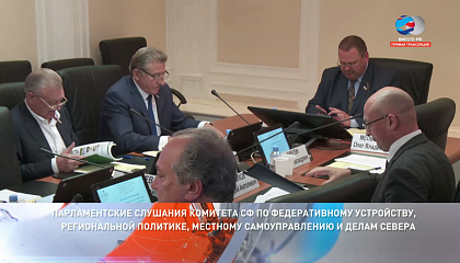 Парламентские слушания комитета по федеративному устройству, региональной политике, местному самоуправлению и делам Севера. Запись трансляции 9 июня 2019 года