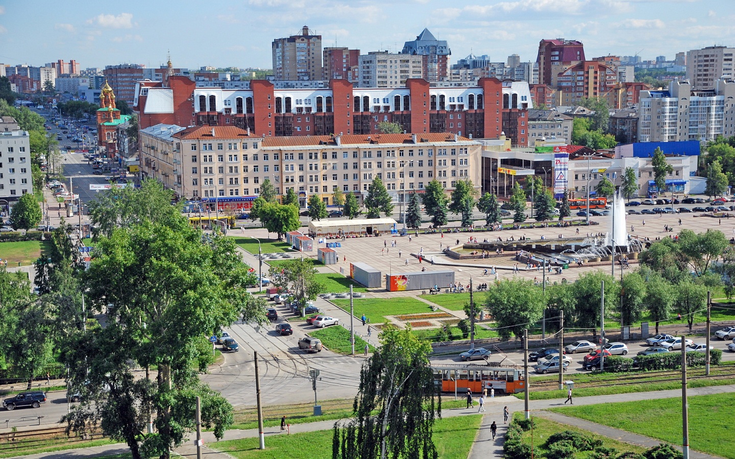 Пермь. Городская площадь